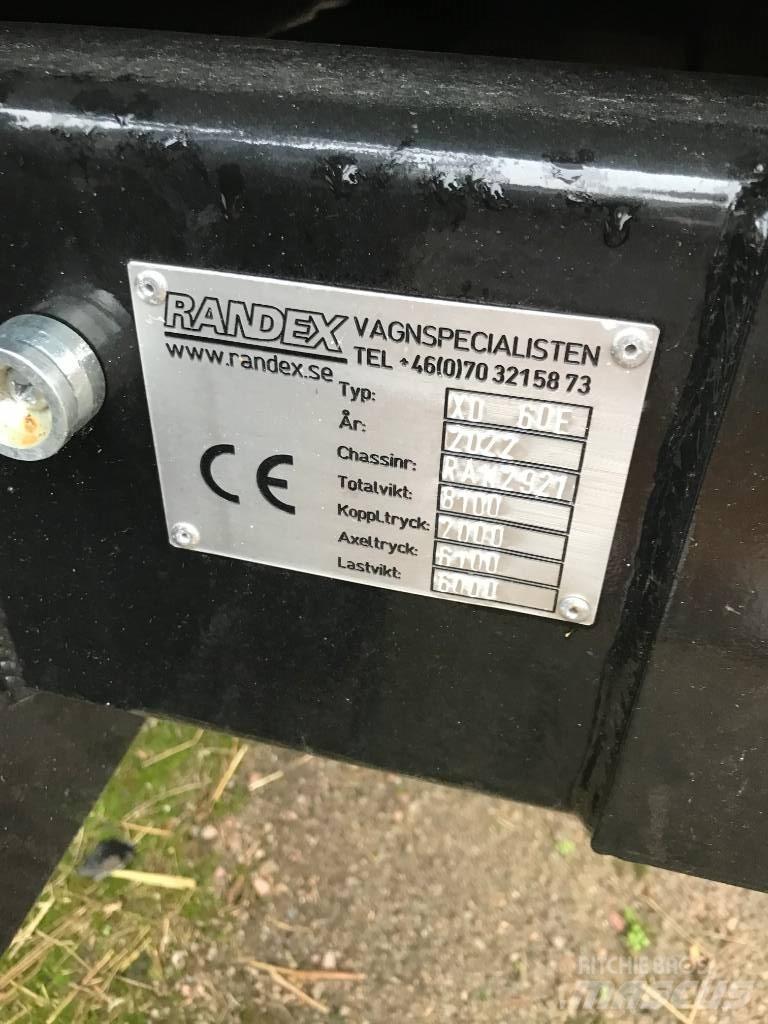 Randex XD 60E Savivartės priekabos