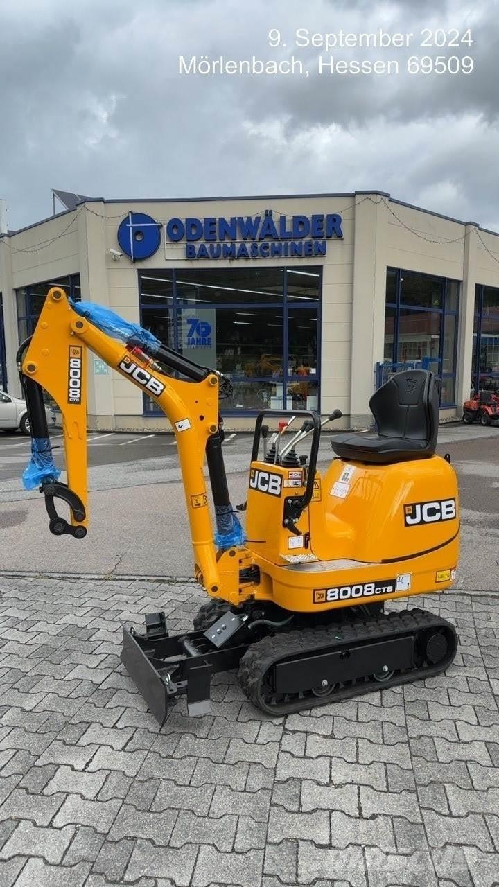 JCB 8008CTS Mini ekskavatoriai < 7 t