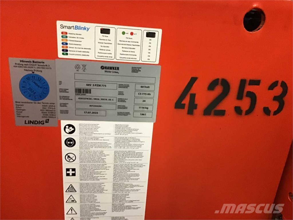 Linde EG16H Elektriniai šakiniai krautuvai
