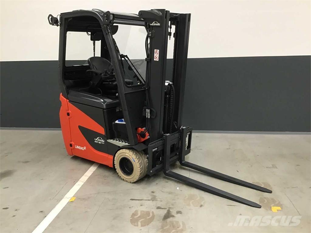 Linde EG16H Elektriniai šakiniai krautuvai
