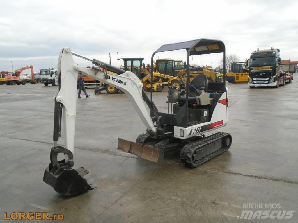 Bobcat E 16 Mini ekskavatoriai < 7 t