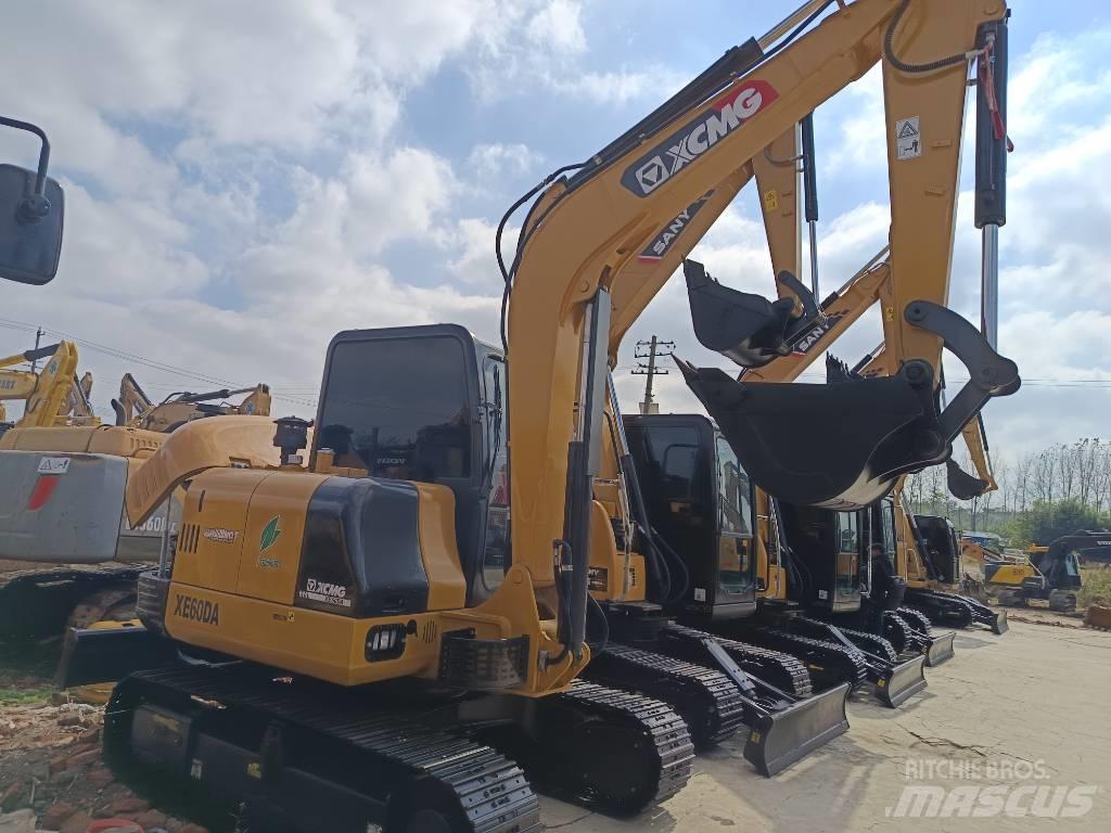 XCMG XE60DA Vikšriniai ekskavatoriai