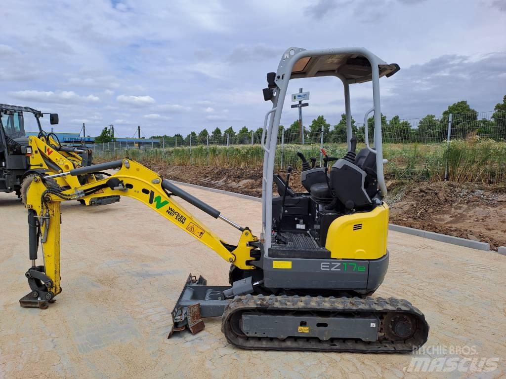 Wacker Neuson EZ17e Vikšriniai ekskavatoriai