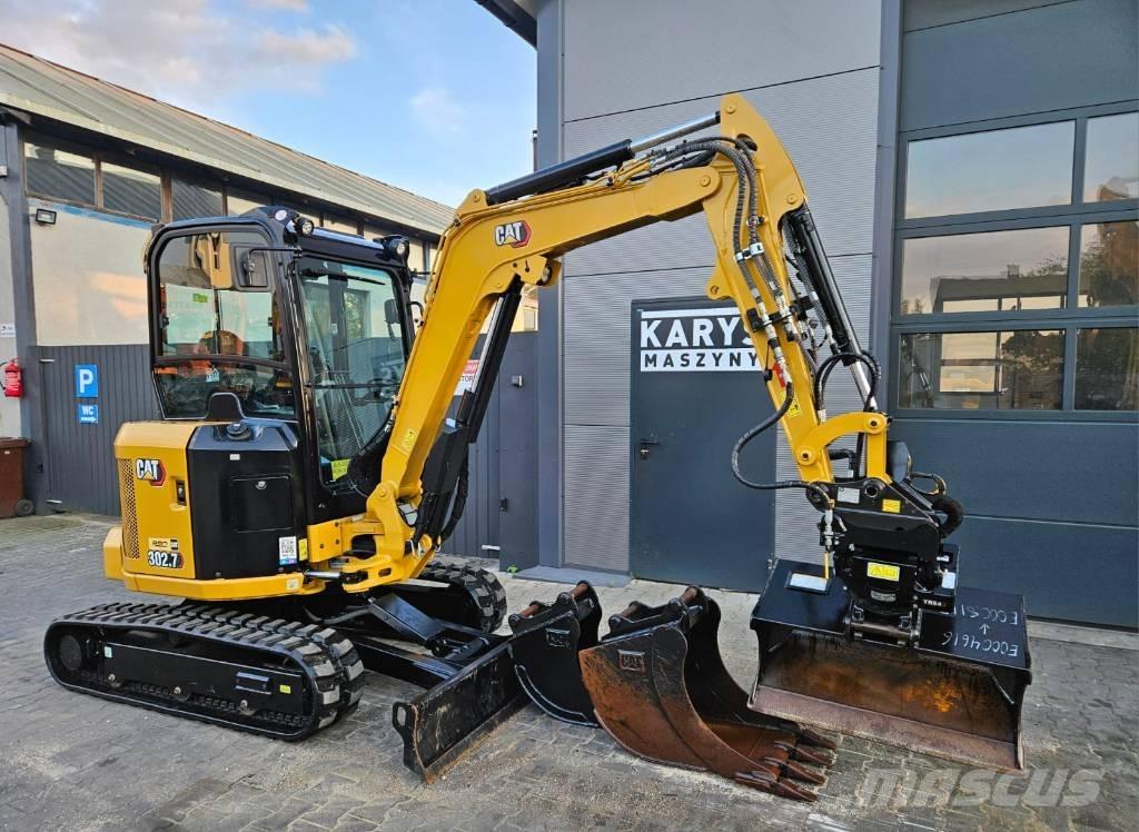 CAT 302.7 CR Mini ekskavatoriai < 7 t