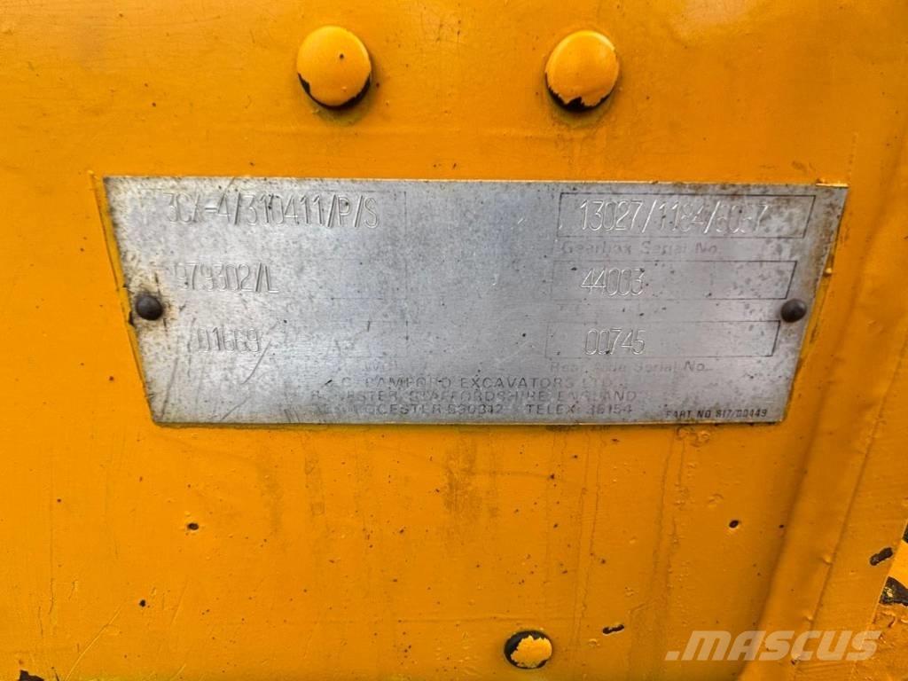 JCB 3 CX Ekskavatoriniai krautuvai