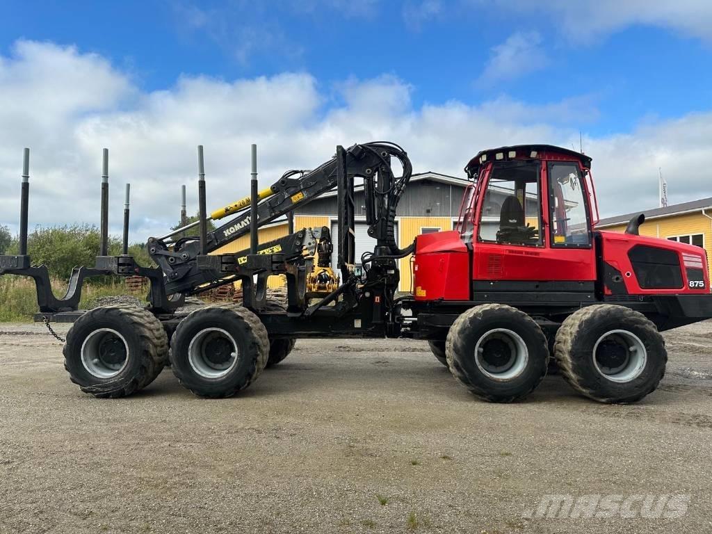 Komatsu 875 Naudoti miškovežiai (Forvarderiai)
