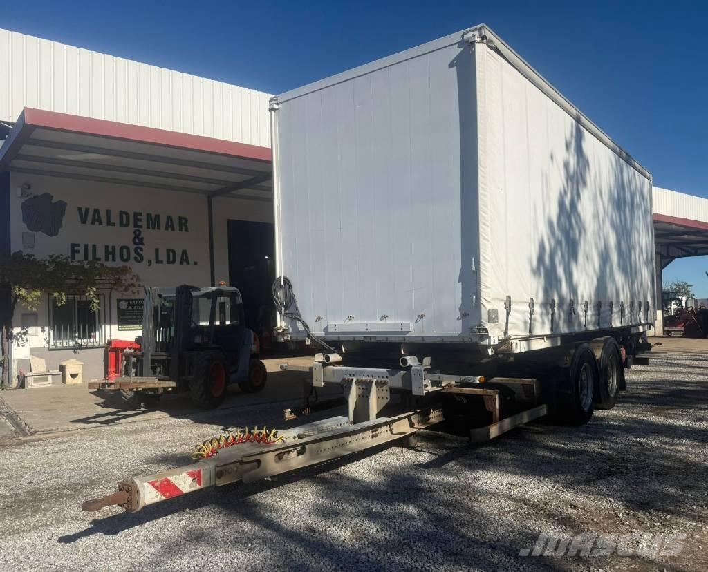 Frejat DC 18 WDE (BDF) Konteinerių priekabos