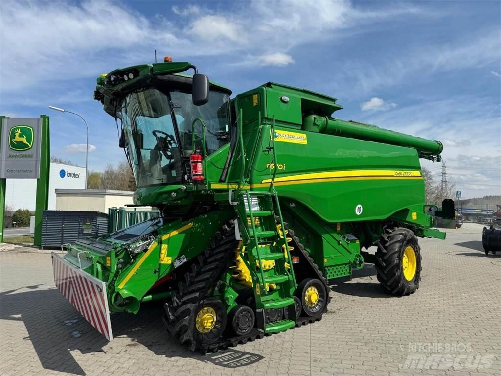 John Deere T670 Derliaus nuėmimo kombainai