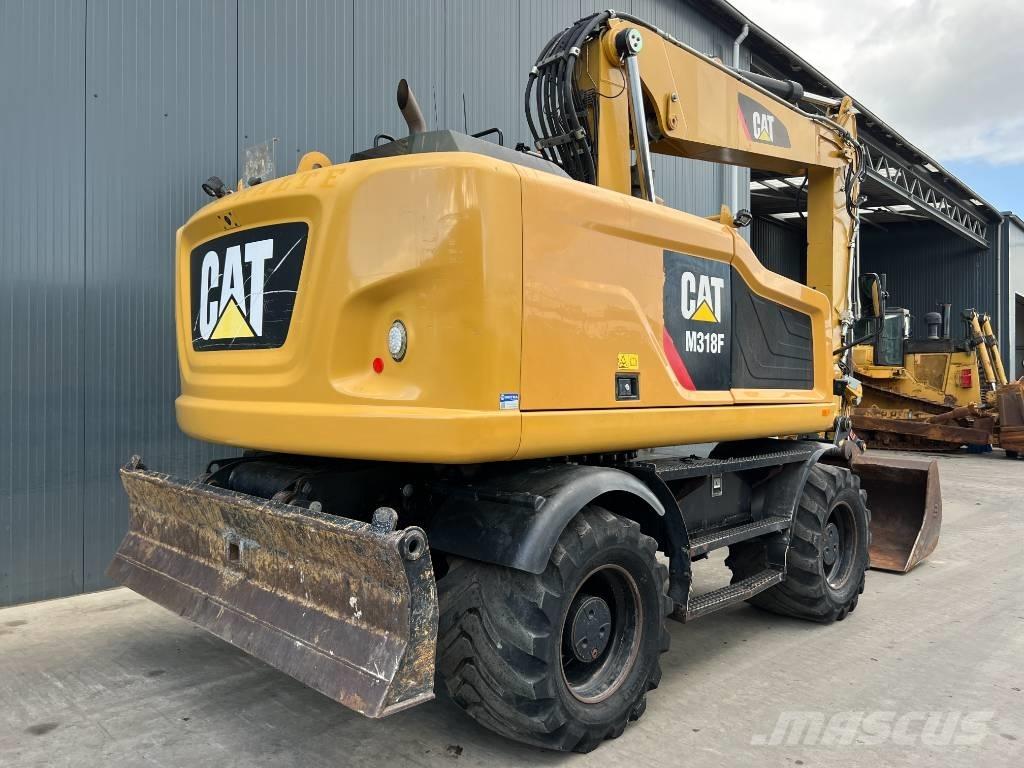 CAT M318F Ratiniai ekskavatoriai