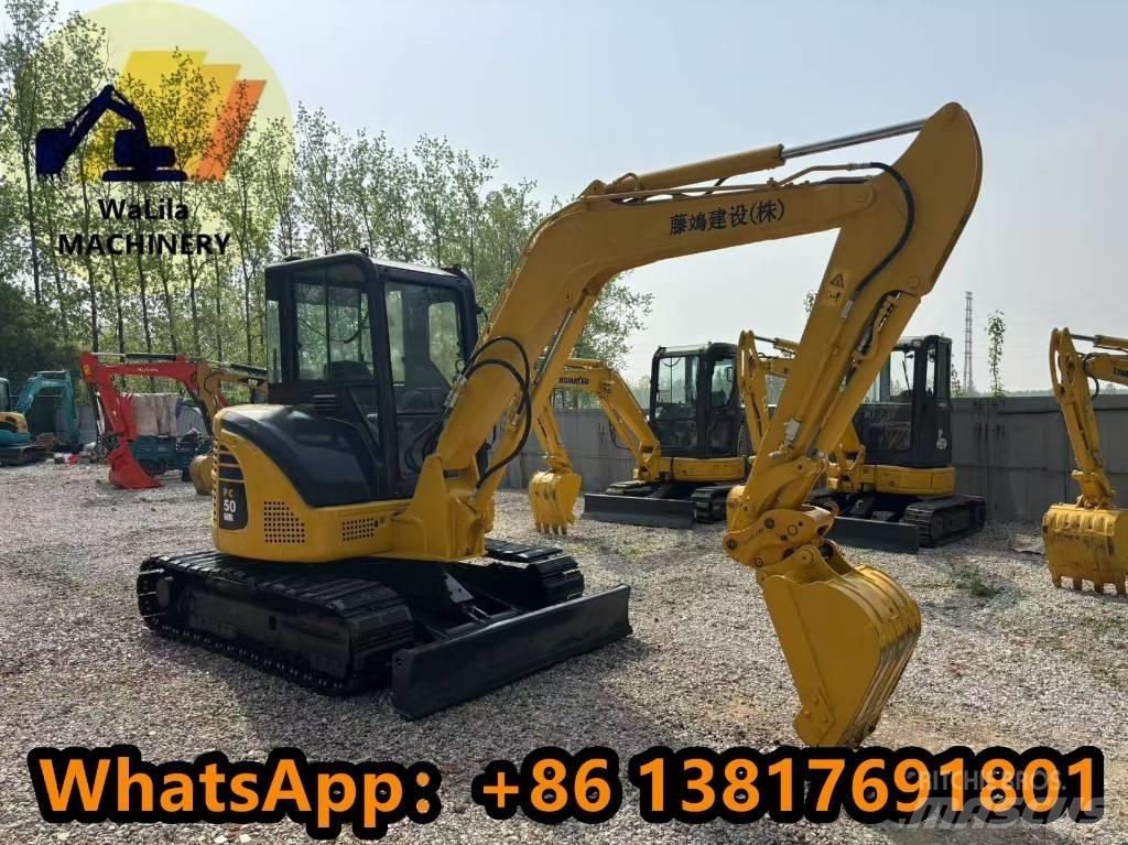 Komatsu PC 50 MR Mini ekskavatoriai < 7 t