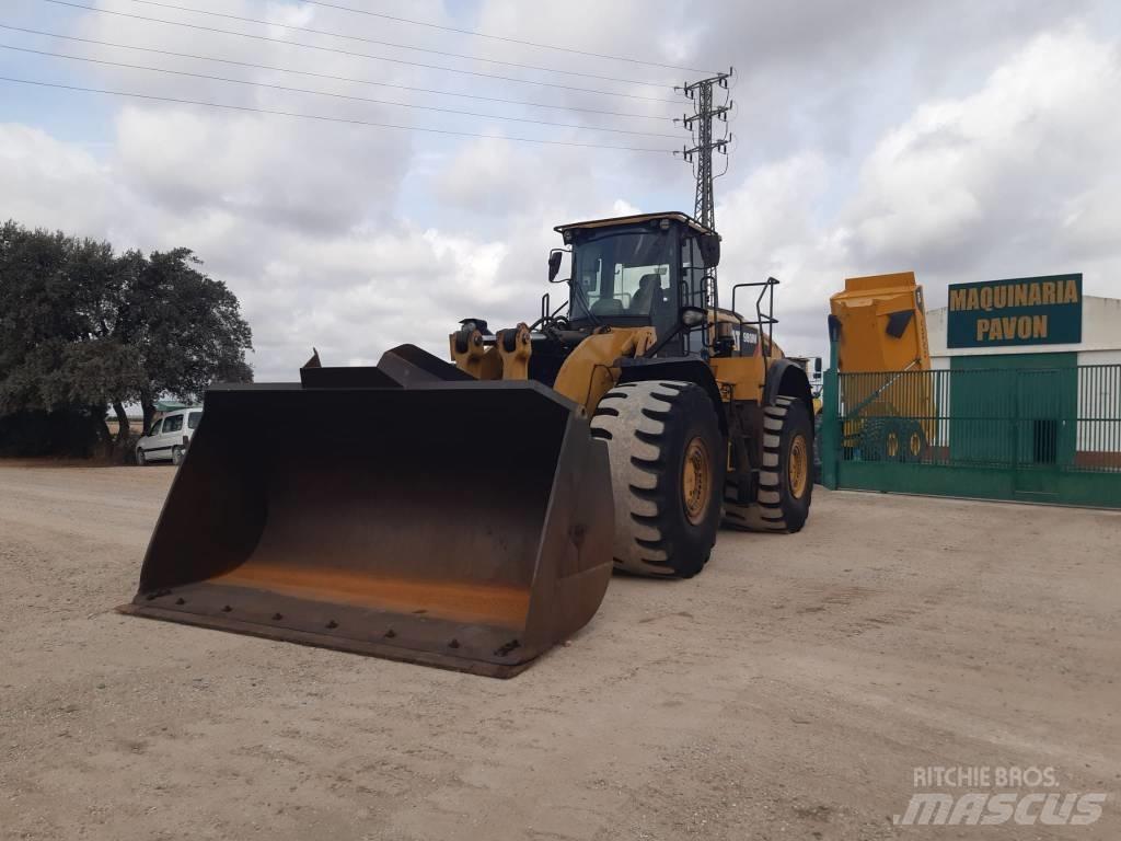 CAT 980 M Naudoti ratiniai krautuvai