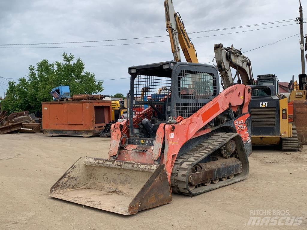Kubota SVL 75-2 Krautuvai su šoniniu pasukimu