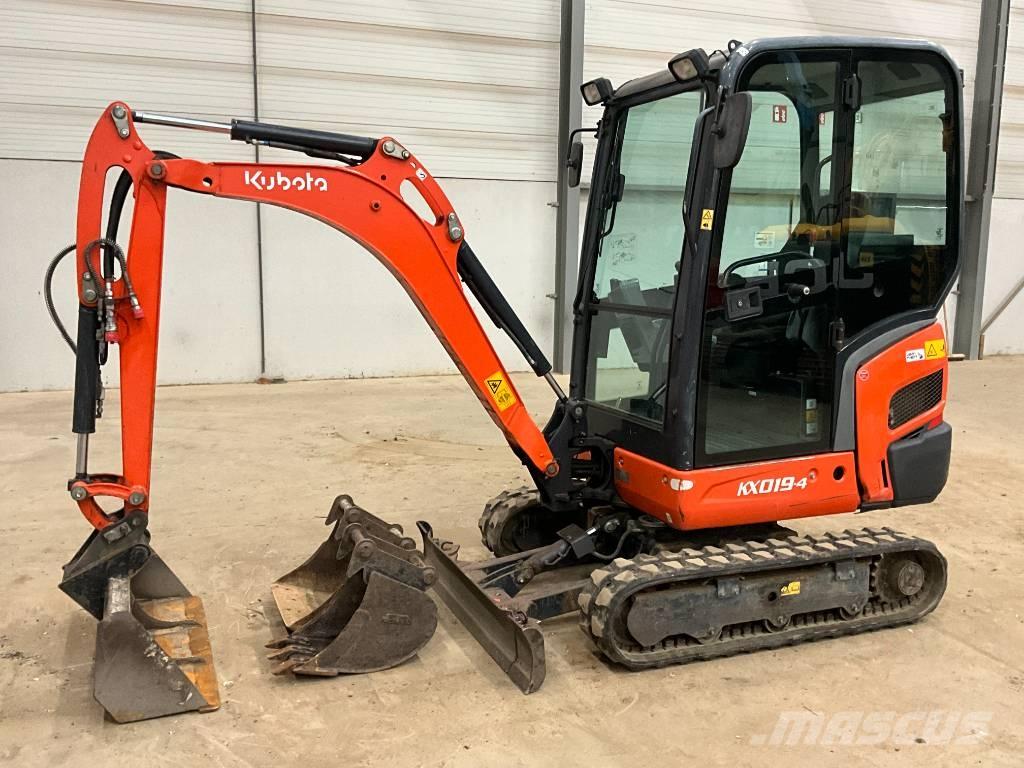 Kubota KX 019-4 Mini ekskavatoriai < 7 t