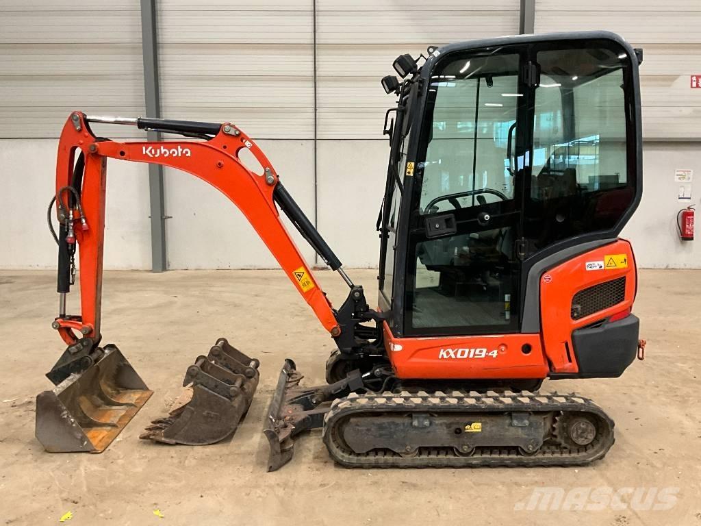 Kubota KX 019-4 Mini ekskavatoriai < 7 t