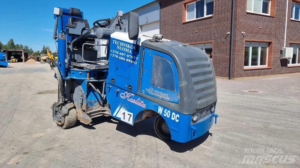Wirtgen W 50 DC Asfalto šalto frezavimo technika