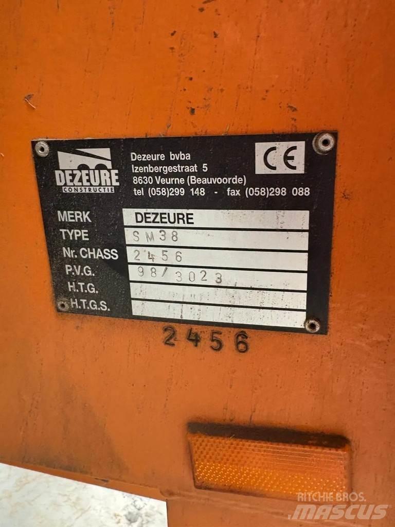 Dezeure SM38 Pašarų ruošimo technika
