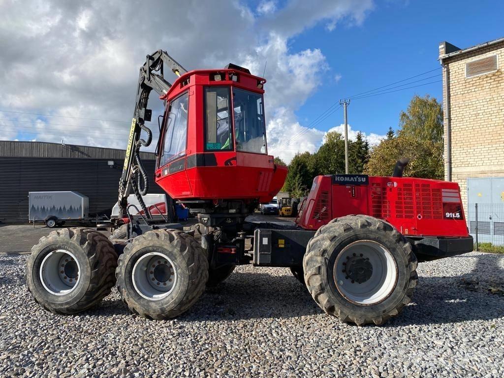 Komatsu 911.5 Miško technika (Harvesteriai)