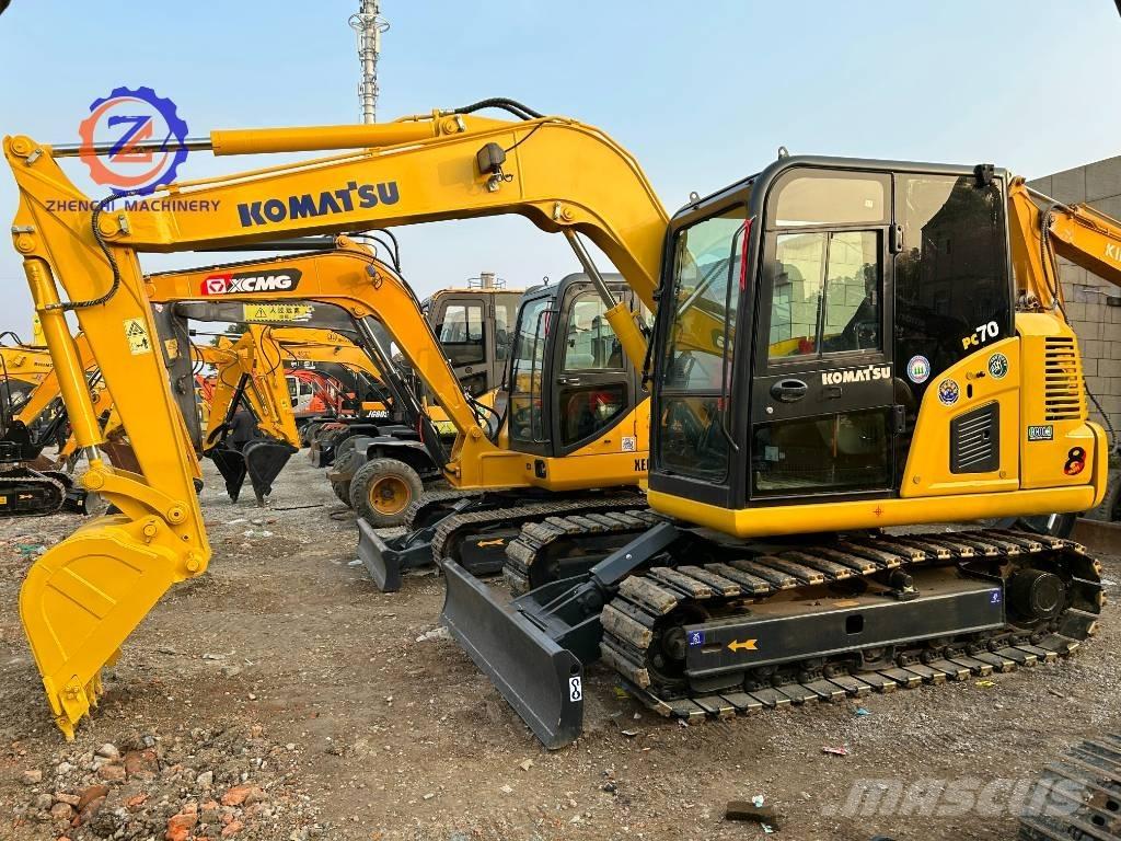 Komatsu PC 70-8 Vikšriniai ekskavatoriai