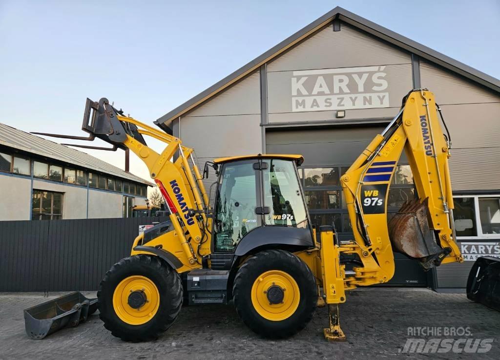 Komatsu WB 97 S-8 Ekskavatoriniai krautuvai