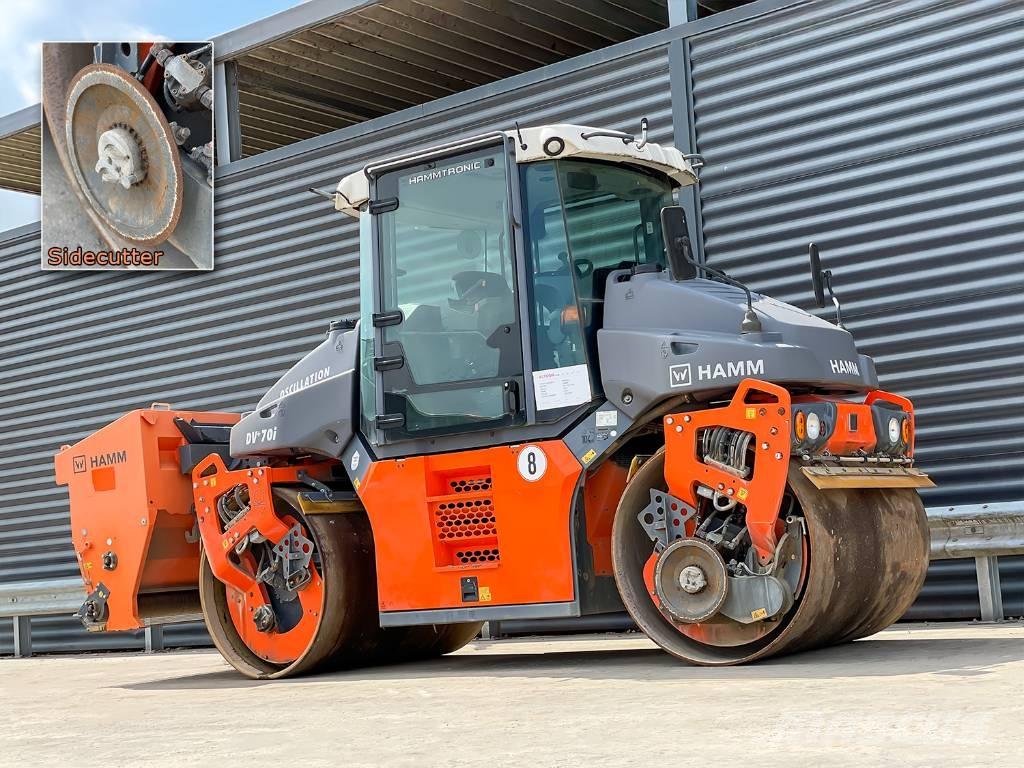 Hamm DV+ 70I VO-S Porinių būgnų volai