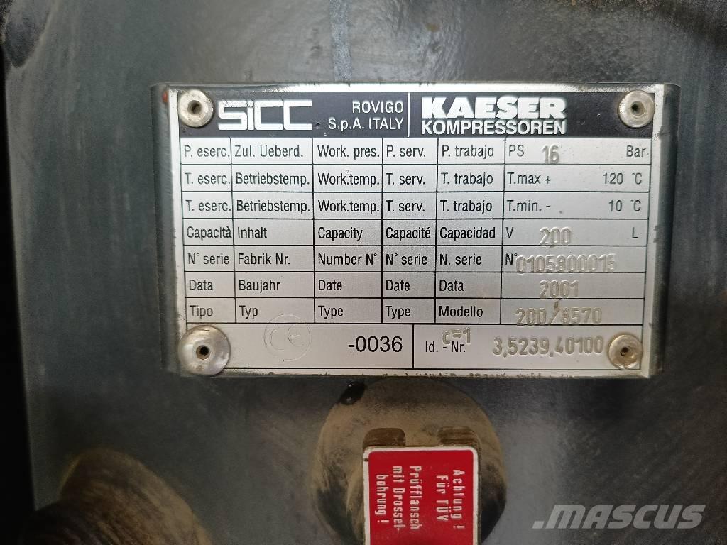 Kaeser DS200 Kompresoriai