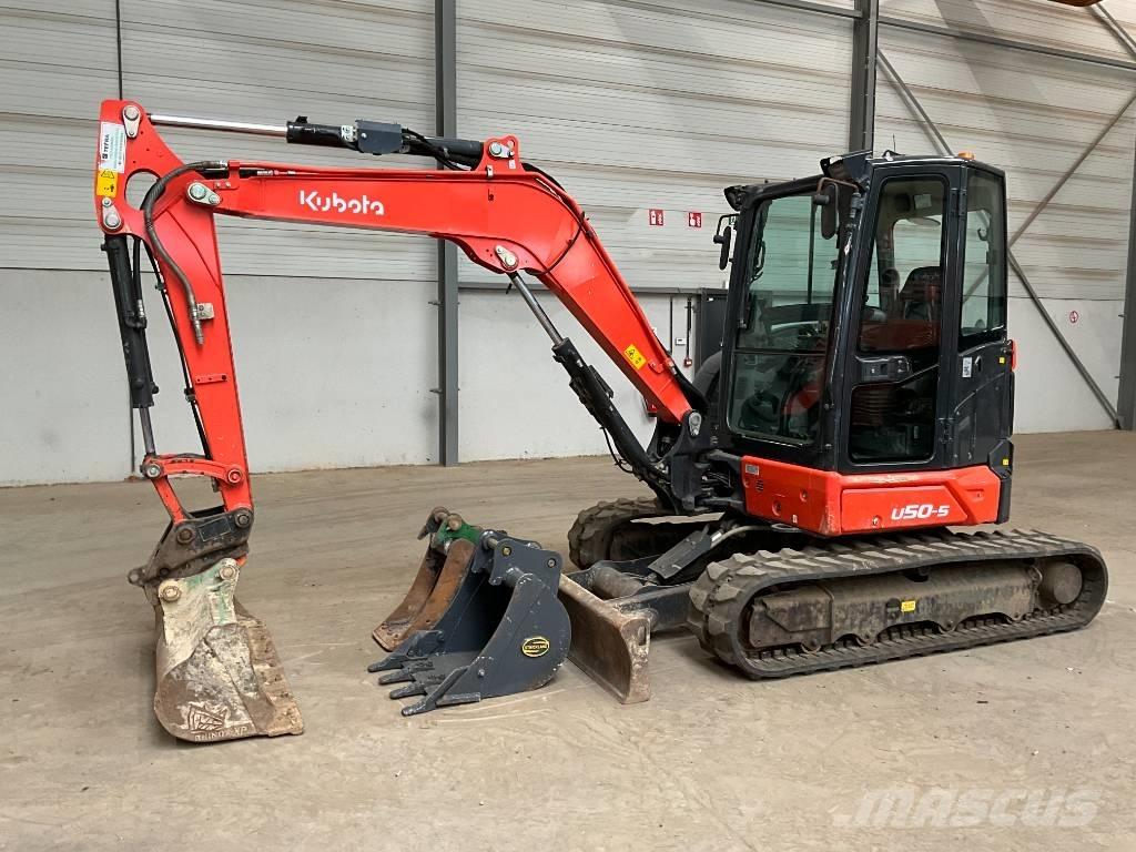 Kubota U 50-5 Mini ekskavatoriai < 7 t