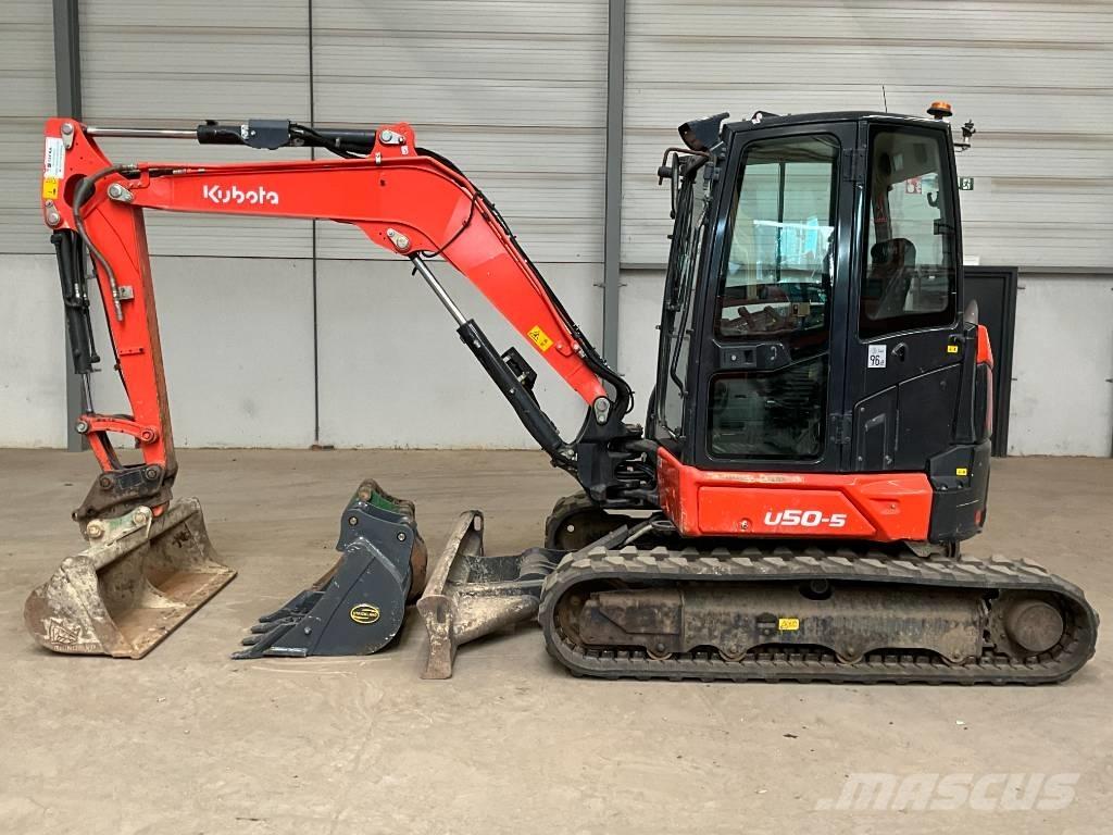 Kubota U 50-5 Mini ekskavatoriai < 7 t