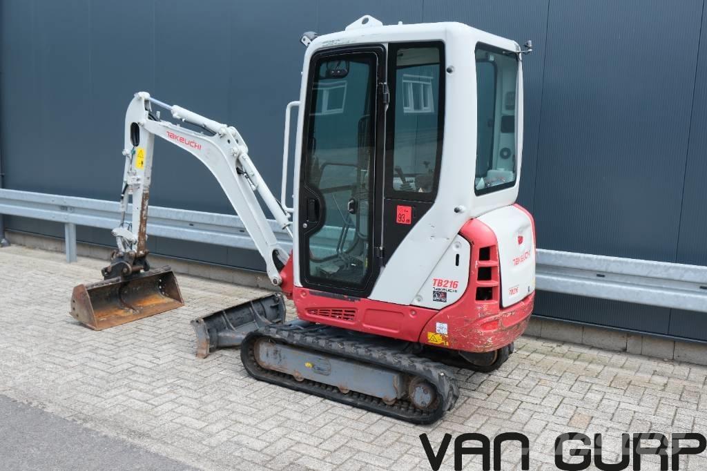 Takeuchi TB216 | 2018 Mini ekskavatoriai < 7 t