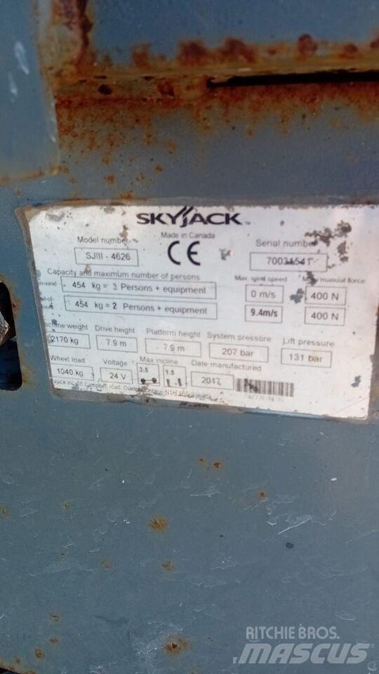 SkyJack SJ4626 Žirkliniai keltuvai