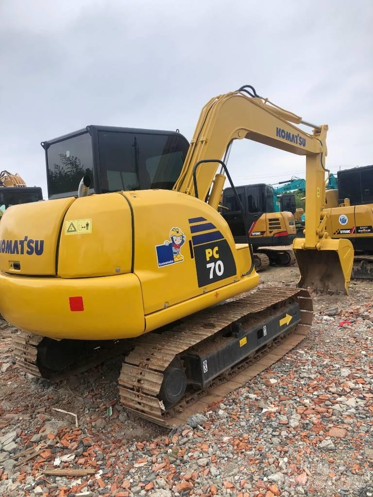 Komatsu PC 70-8 Vikšriniai ekskavatoriai