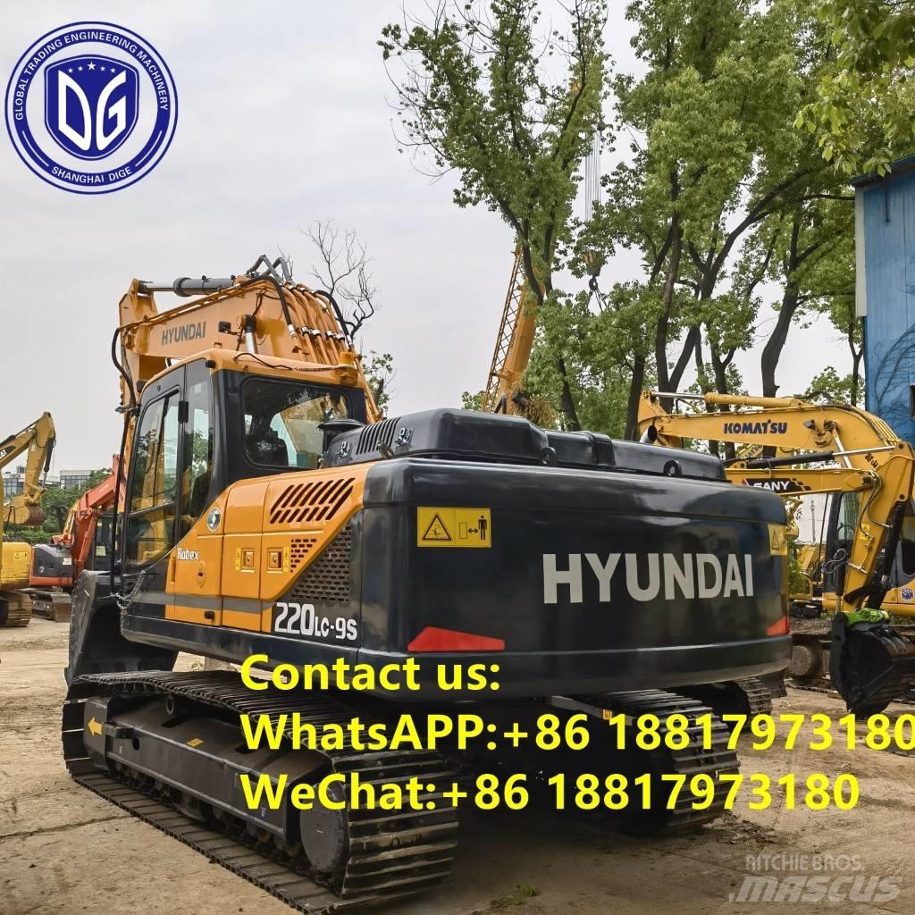 Hyundai 220LC-9S Vikšriniai ekskavatoriai