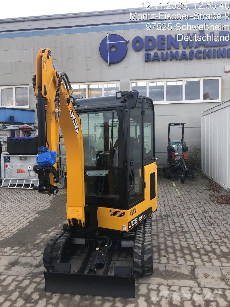 JCB 19C-1 Mini ekskavatoriai < 7 t