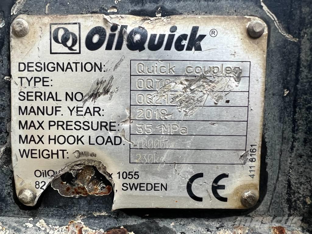 OilQuick OQ70/55 Greito sujungimo jungtys