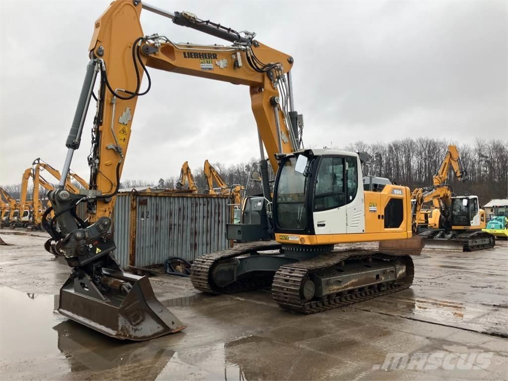 Liebherr R924 Vikšriniai ekskavatoriai