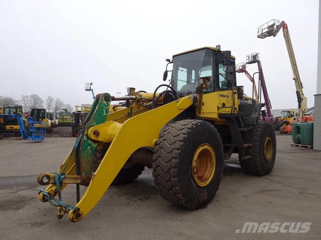 Komatsu WA380-5H Naudoti ratiniai krautuvai