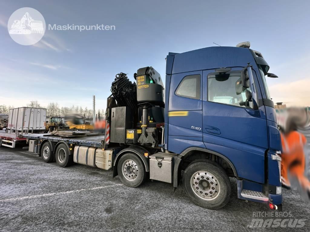Volvo FH 540 Automobiliniai kranai