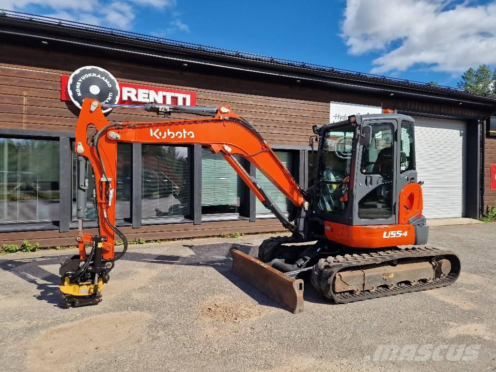 Kubota U 55-4 Mini ekskavatoriai < 7 t
