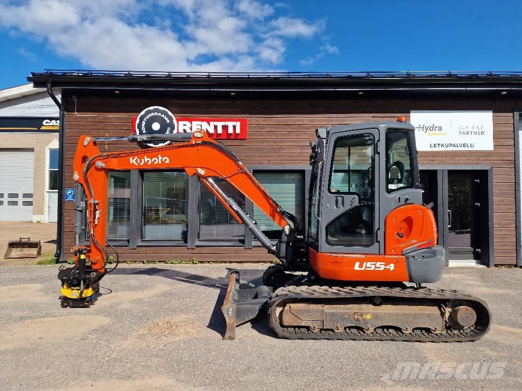 Kubota U 55-4 Mini ekskavatoriai < 7 t