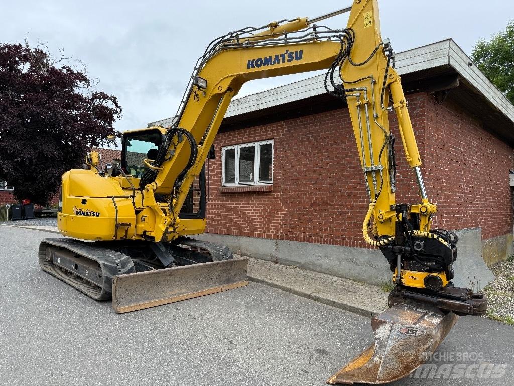 Komatsu PC 88 MR-8 Vidutinės galios ekskavatoriai 7-12 t