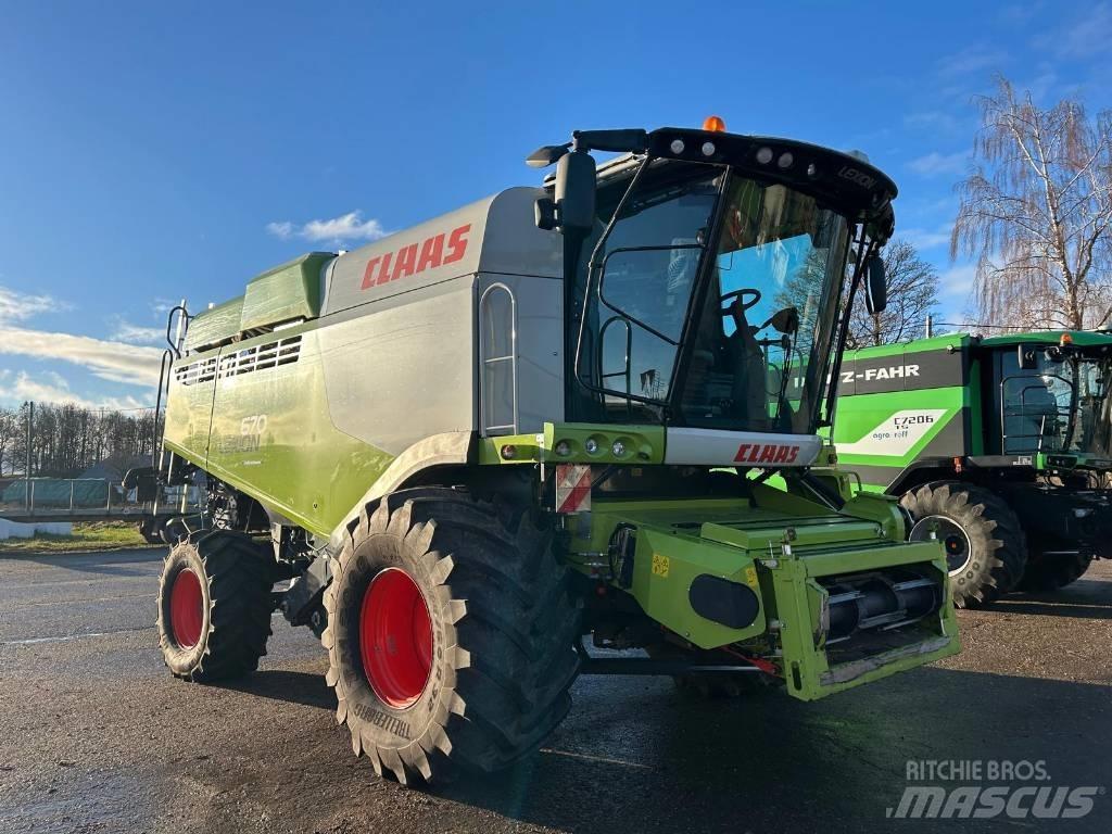 CLAAS Lexion 670 Derliaus nuėmimo kombainai