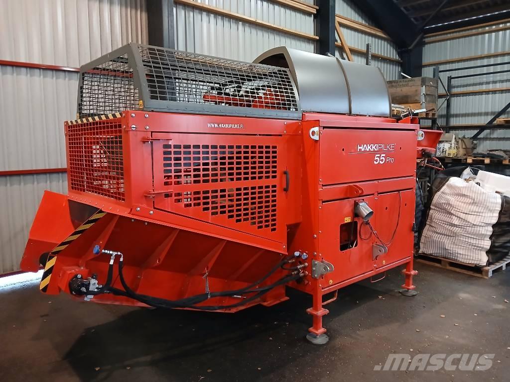 Hakki Pilke 55 Pro Medžių skaldymo, pjovimo ir lupimo įrengimai