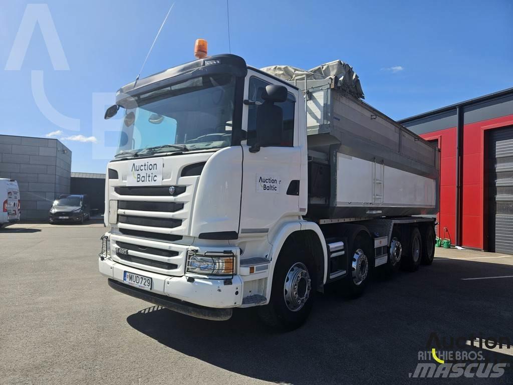 Scania G 490 Savivarčių priekabų vilkikai