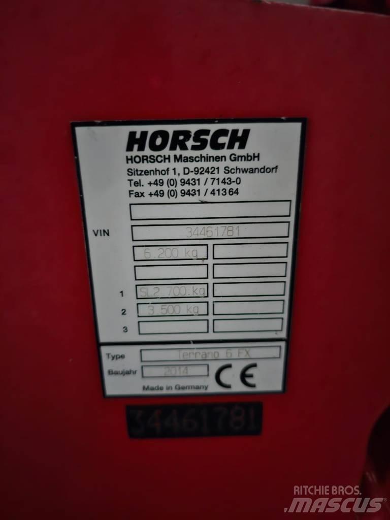 Horsch Terrano 6 FX Kultivatoriai