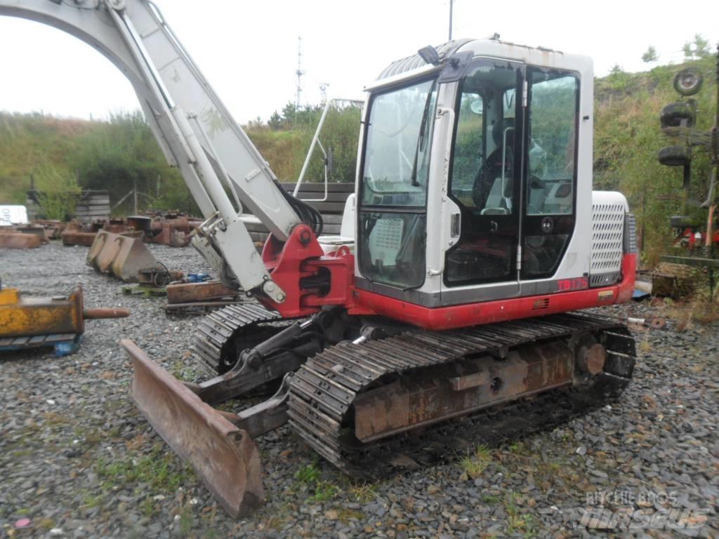 Takeuchi TB175 Vidutinės galios ekskavatoriai 7-12 t