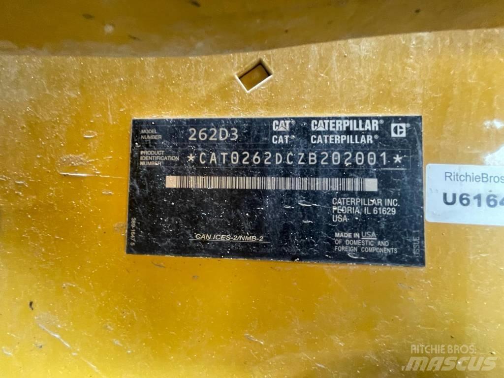 CAT 262 D3 Krautuvai su šoniniu pasukimu