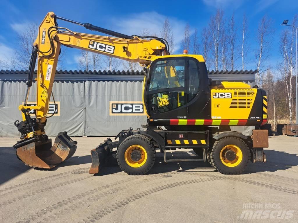 JCB JS175W TAB Ratiniai ekskavatoriai
