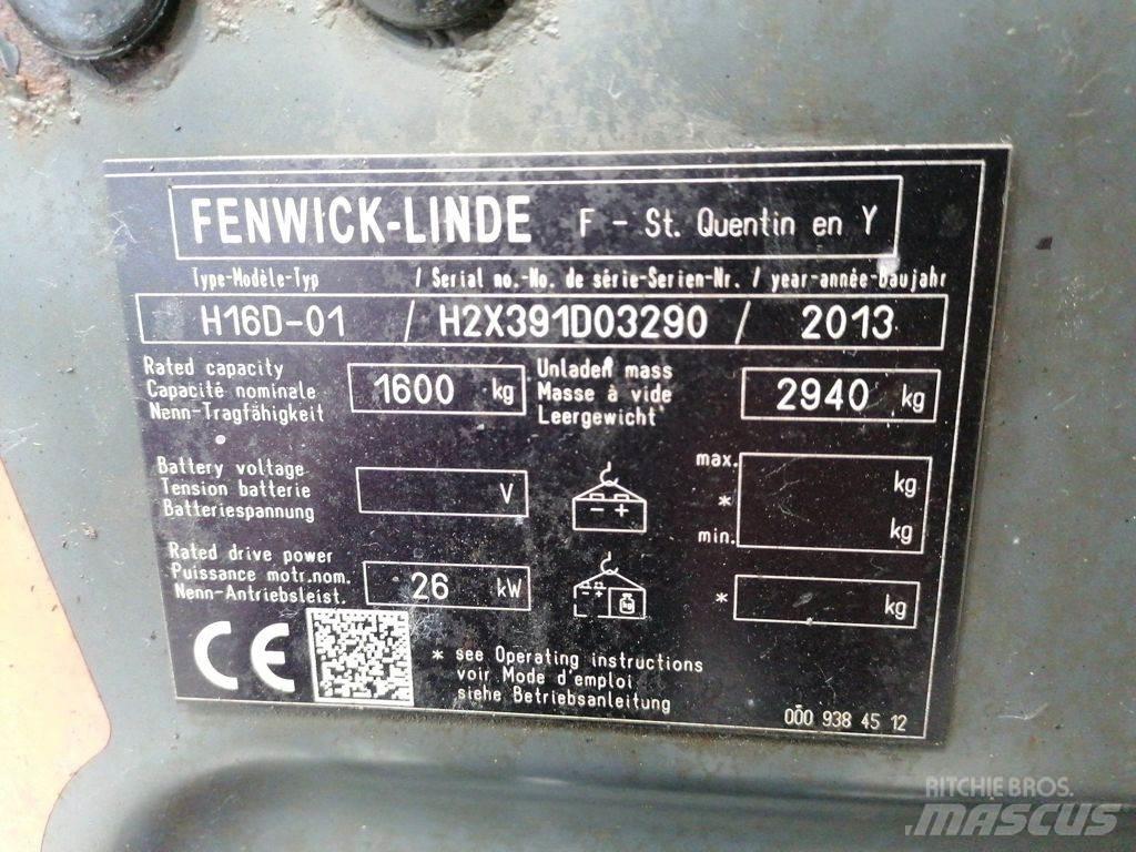 Linde H16D-01 Dyzeliniai krautuvai