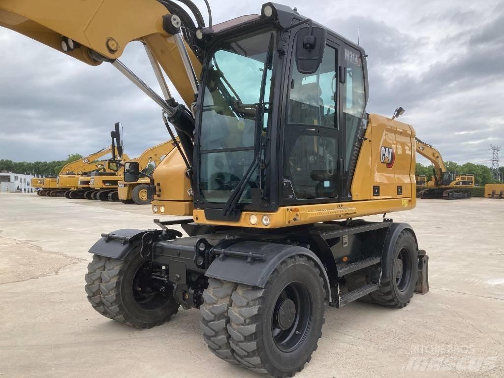 CAT M314 Ratiniai ekskavatoriai