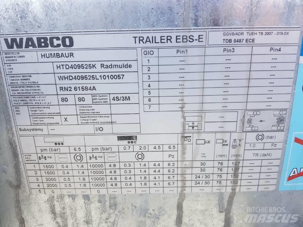 Humbaur HTD 409525K Mažų aukščių krautuvai