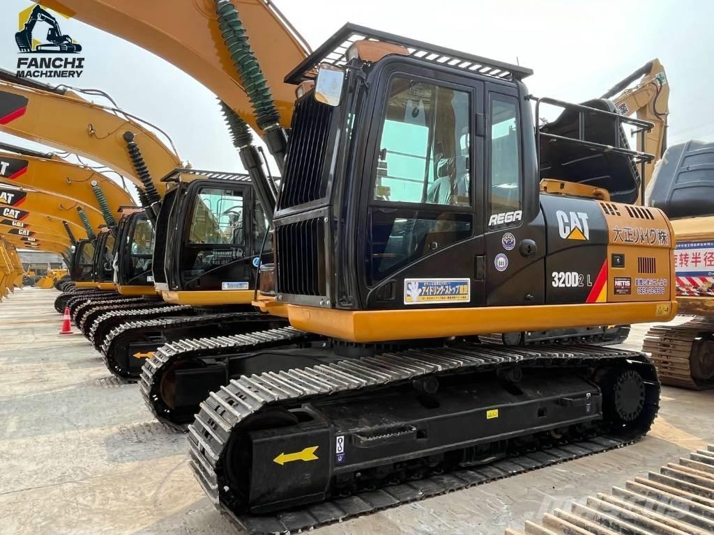 CAT 320D Vidutinės galios ekskavatoriai 7-12 t
